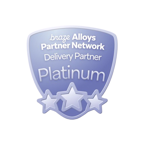 Braze Alloys Partner Network — Delivery Partner Platinum