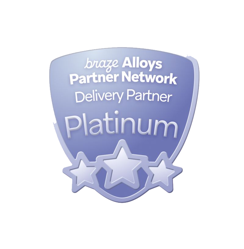 Braze Alloys Partner Network — Delivery Partner Platinum